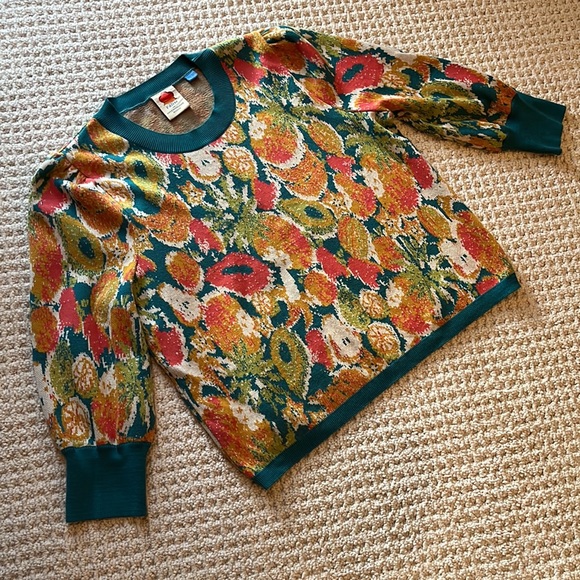 Anthropologie Farm Rio Fruits Sweater - Picture 10 of 17